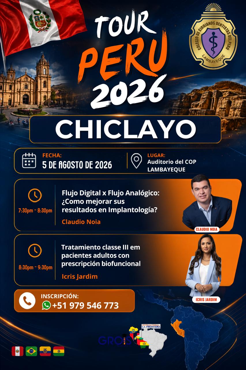FLUJO DIGITAL X FLUJO ANALÓGICO: ¿COMO MEJORAR SUS RESULTADOS EN IMPLANTOLOGÍA? - TRATAMIENTO CLASE III EN PACIENTES ADULTOS CON PRESCRIPCIÓN BIOFUNCIONAL” - Imagen 1